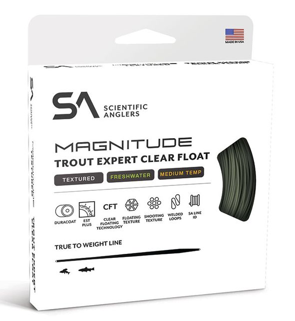 Magnitude Trout Expert Floating 10' Clear Tip