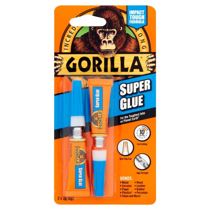 Gorilla Super Glue 2x3 g pikaliima