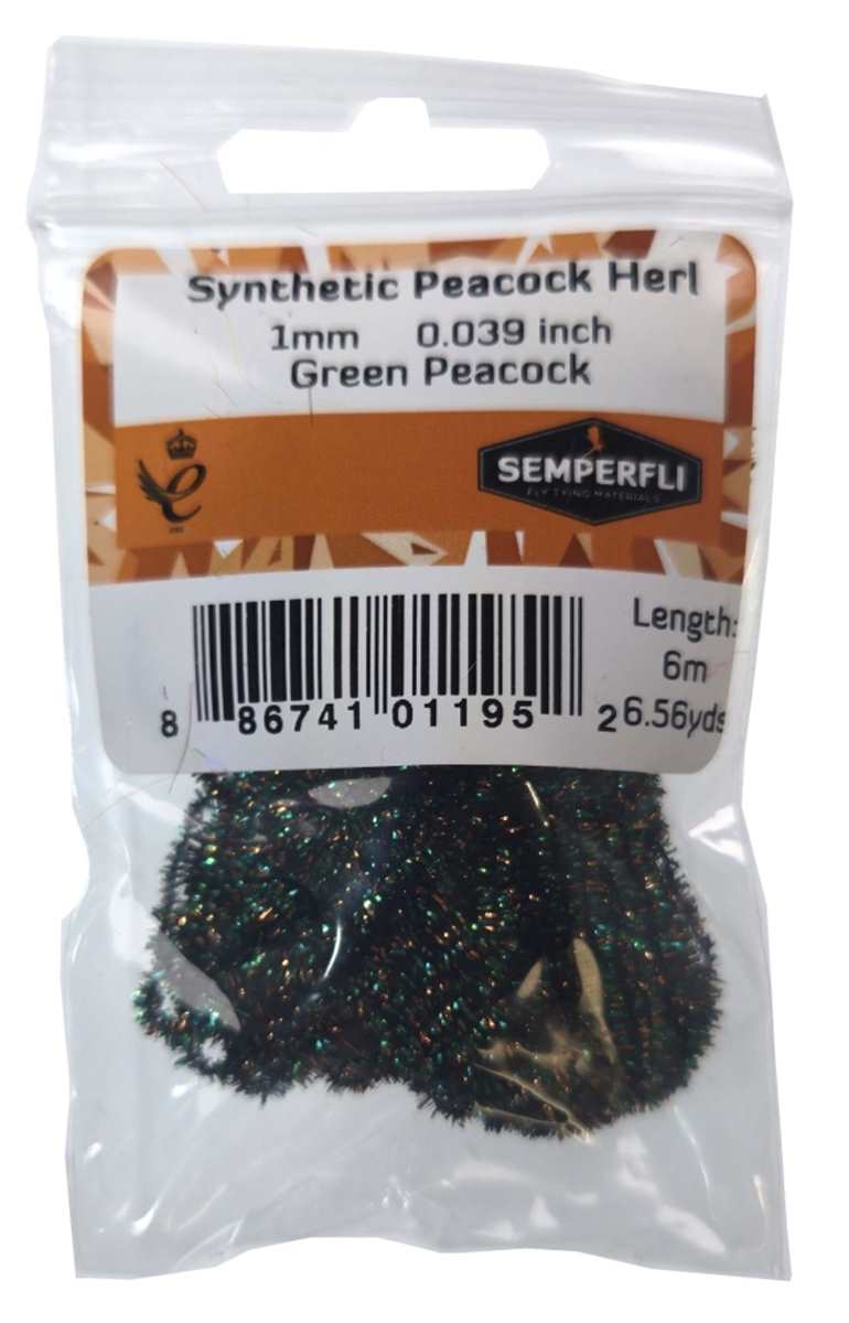 Semperfli Synthetic Peacock Herl 1mm Micro