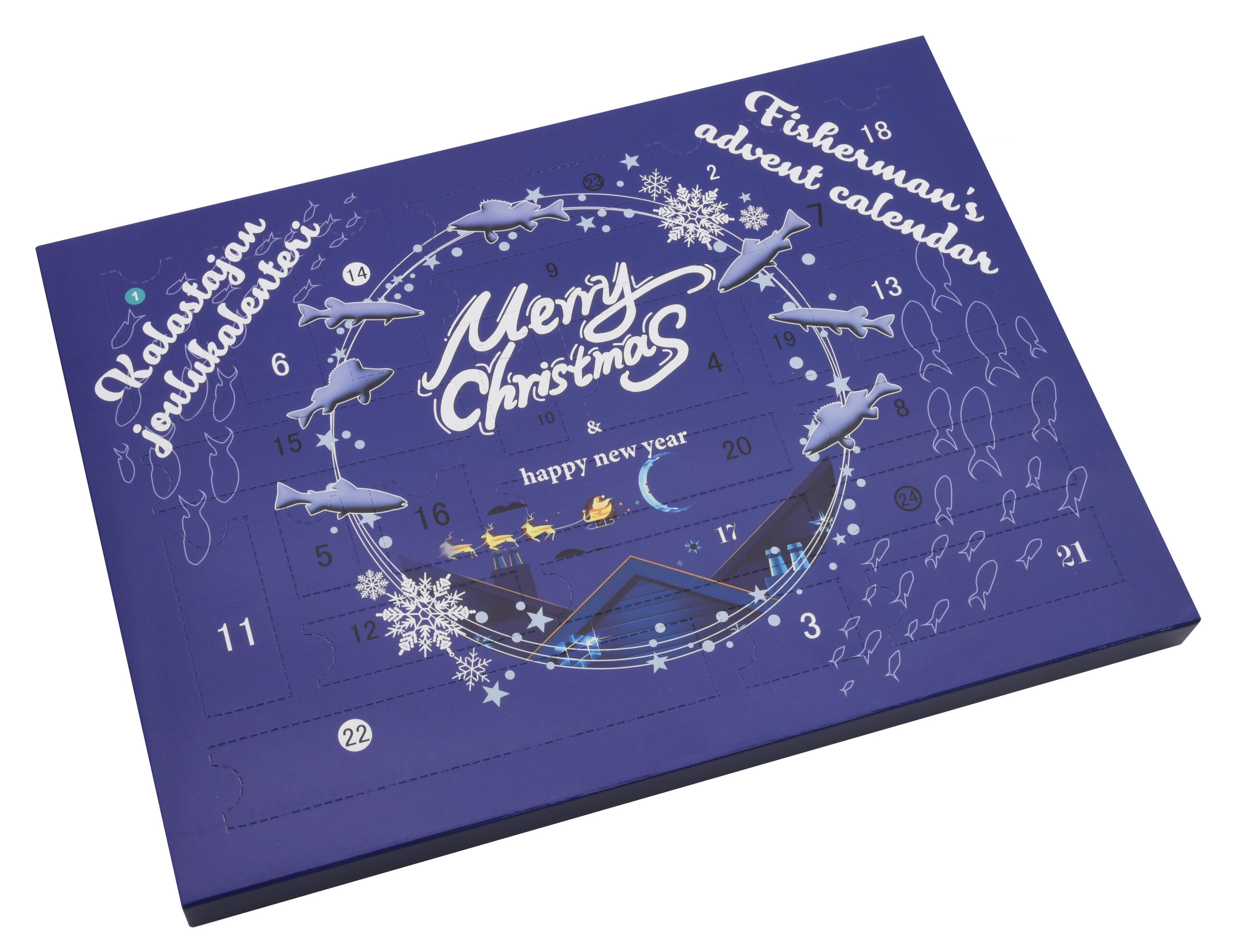 Patriotin Kalastajan joulukalenteri (toimitus 12.11)