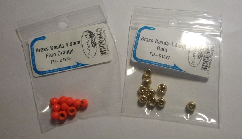 Fly Dressing Brass Beads 4.8mm