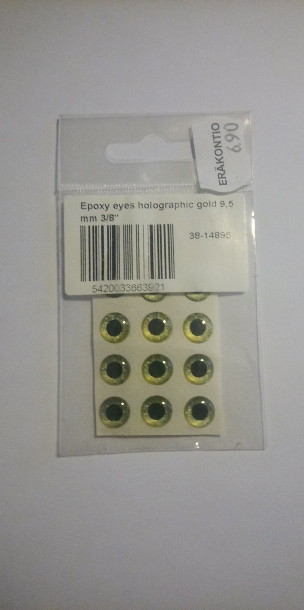 FTS Epoxy Eyes -tarrasilmät, 20kpl