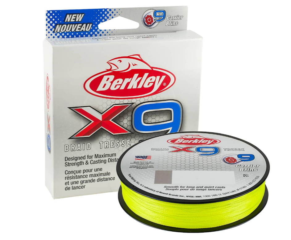 Berkley X9 Flame Green 150m -kuitusiima