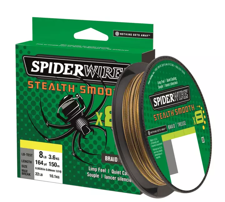 Spiderwire Stealth Smooth 8 Kuitusiima 150m | Camo