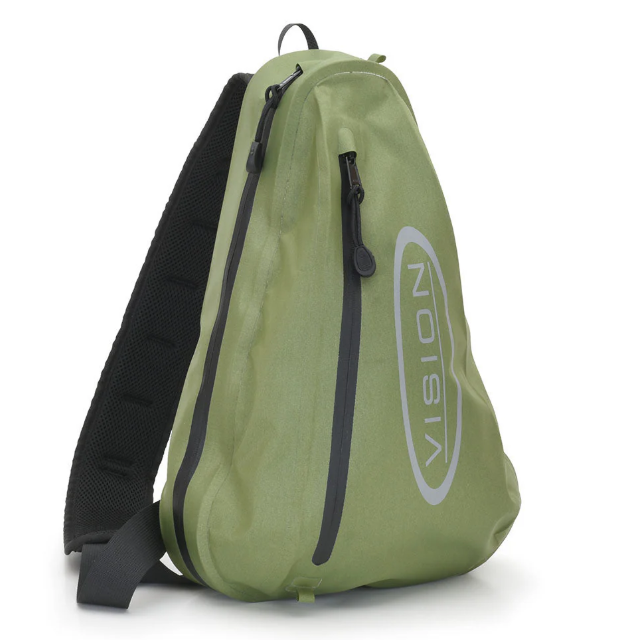 Vision Aqua Sling -oliivi olkalaukku