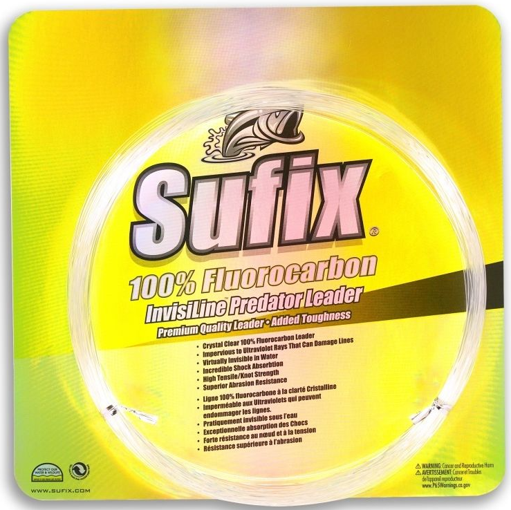 Sufix InvisiLine Predator Leader fluorocarbon