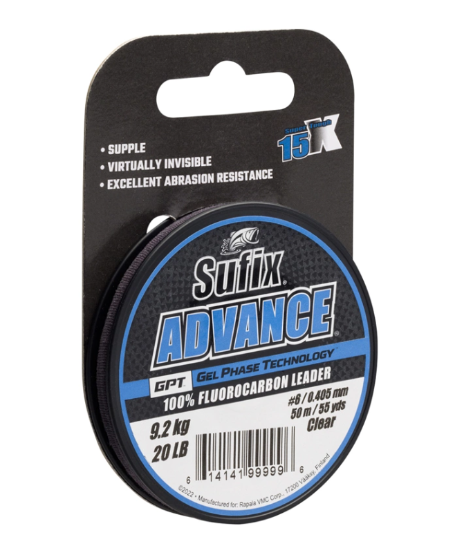 Sufix Advance Fluorocarbon Clear 50 m