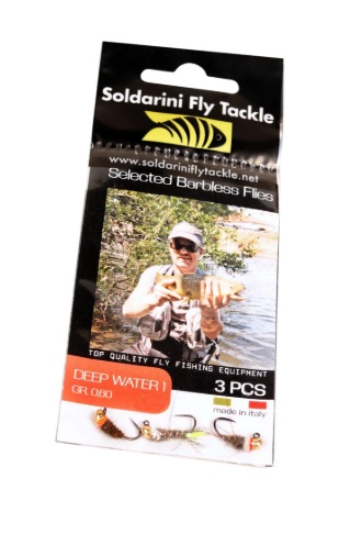Soldarini Heavy/deep water 3 pack javi nymph -perholajitelma