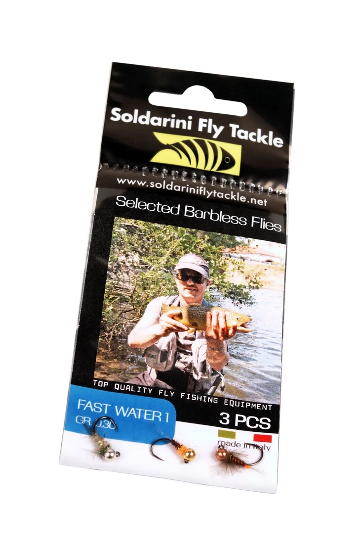 Soldarini Fast water 3 pack tungsten nymph -perholajitelma