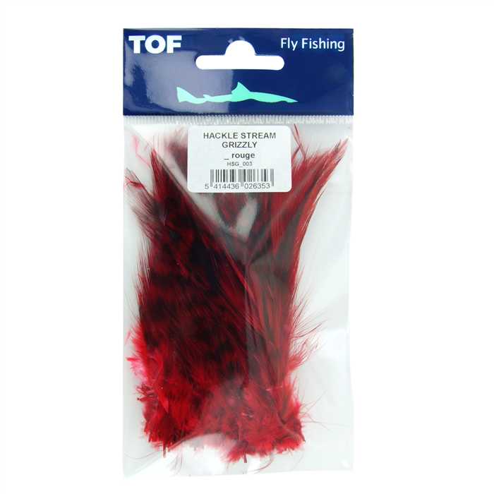 TOF HACKLE STREAM GRIZZLY -häkilät