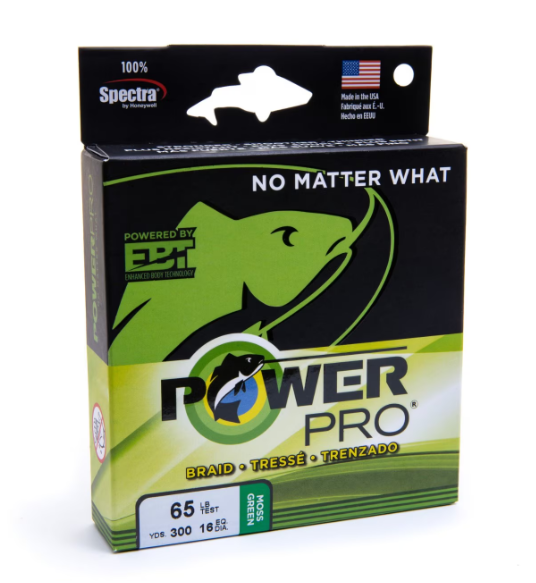 Power Pro Moss Green Kuitusiima
